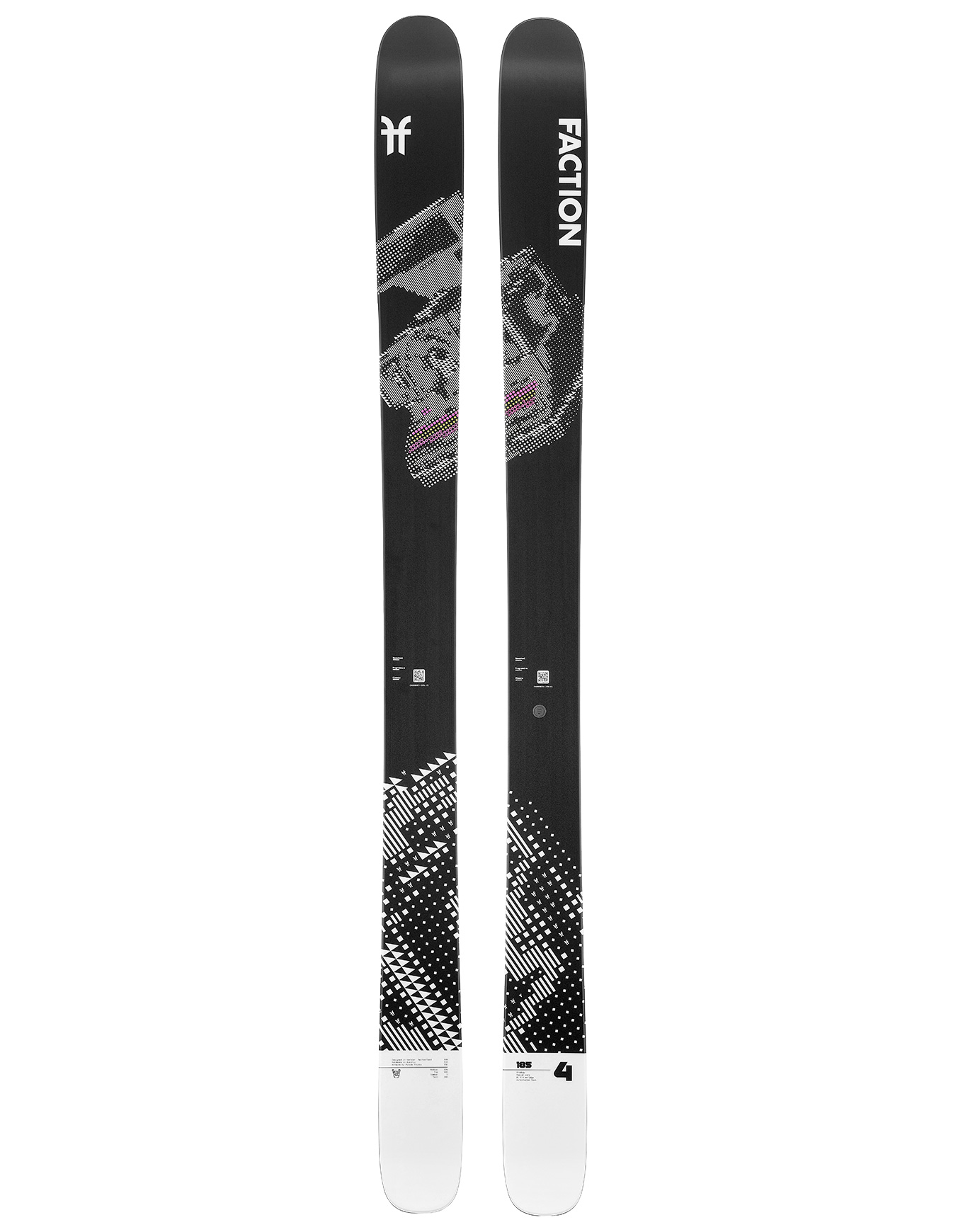 All-Mountain-Ski Prodigy 4 2025 aus Wolle Größe 191 cm schwarz