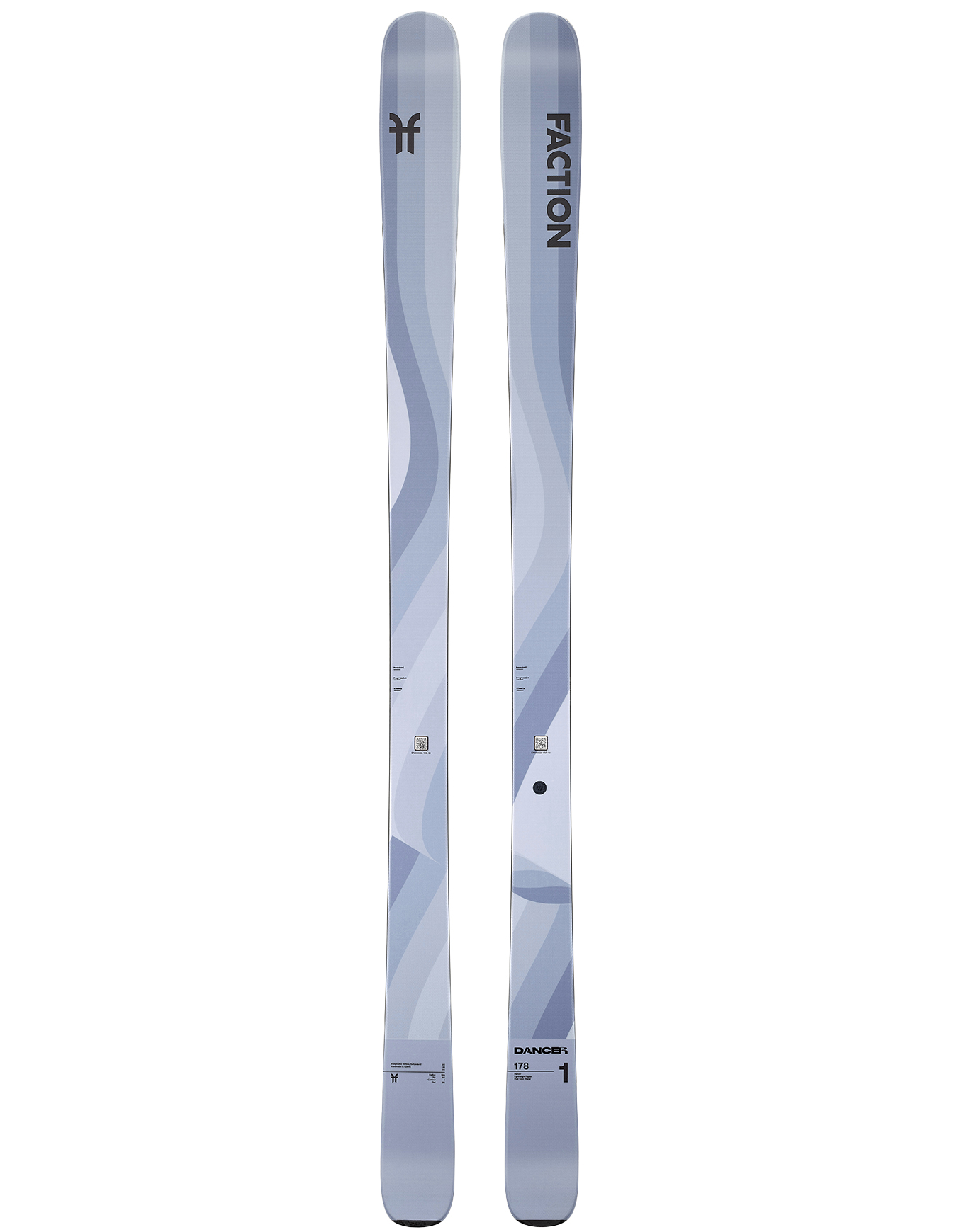 All-Mountain-Ski Dancer 1 Grey 2026 aus Holz Größe 178 cm Grau