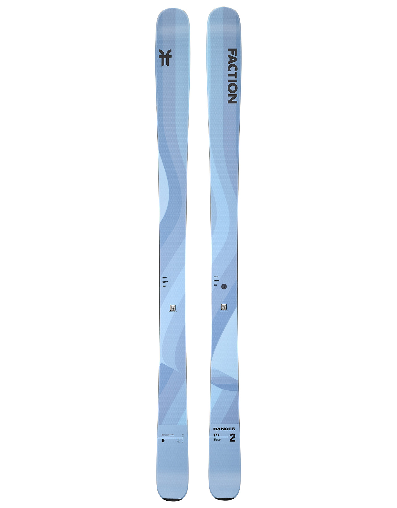 All-Mountain-Ski Dancer 2 Blue 2026 aus Holz Größe 155 cm Blau