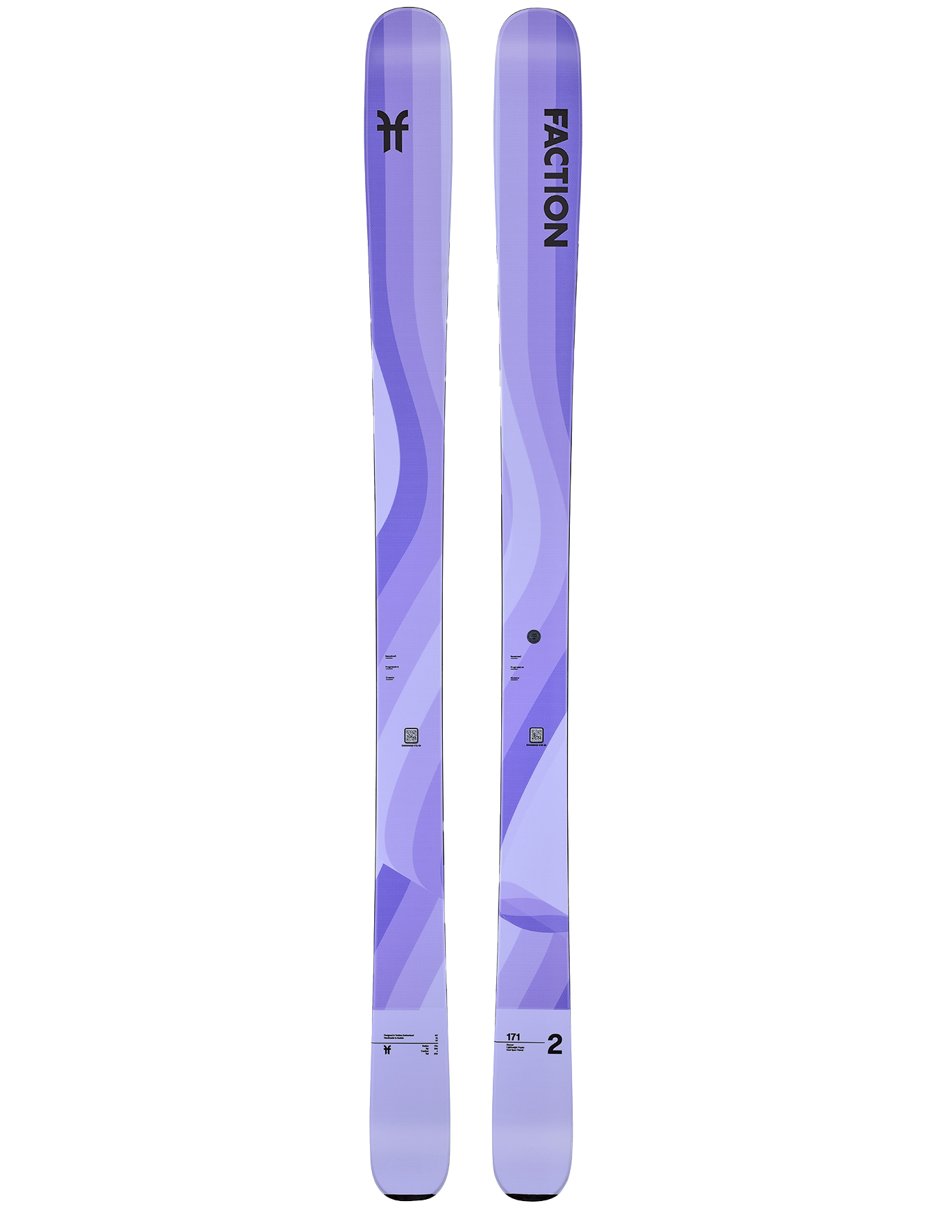 All-Mountain-Ski Dancer 2 Purple 2026 aus Holz Größe 155 cm Violett
