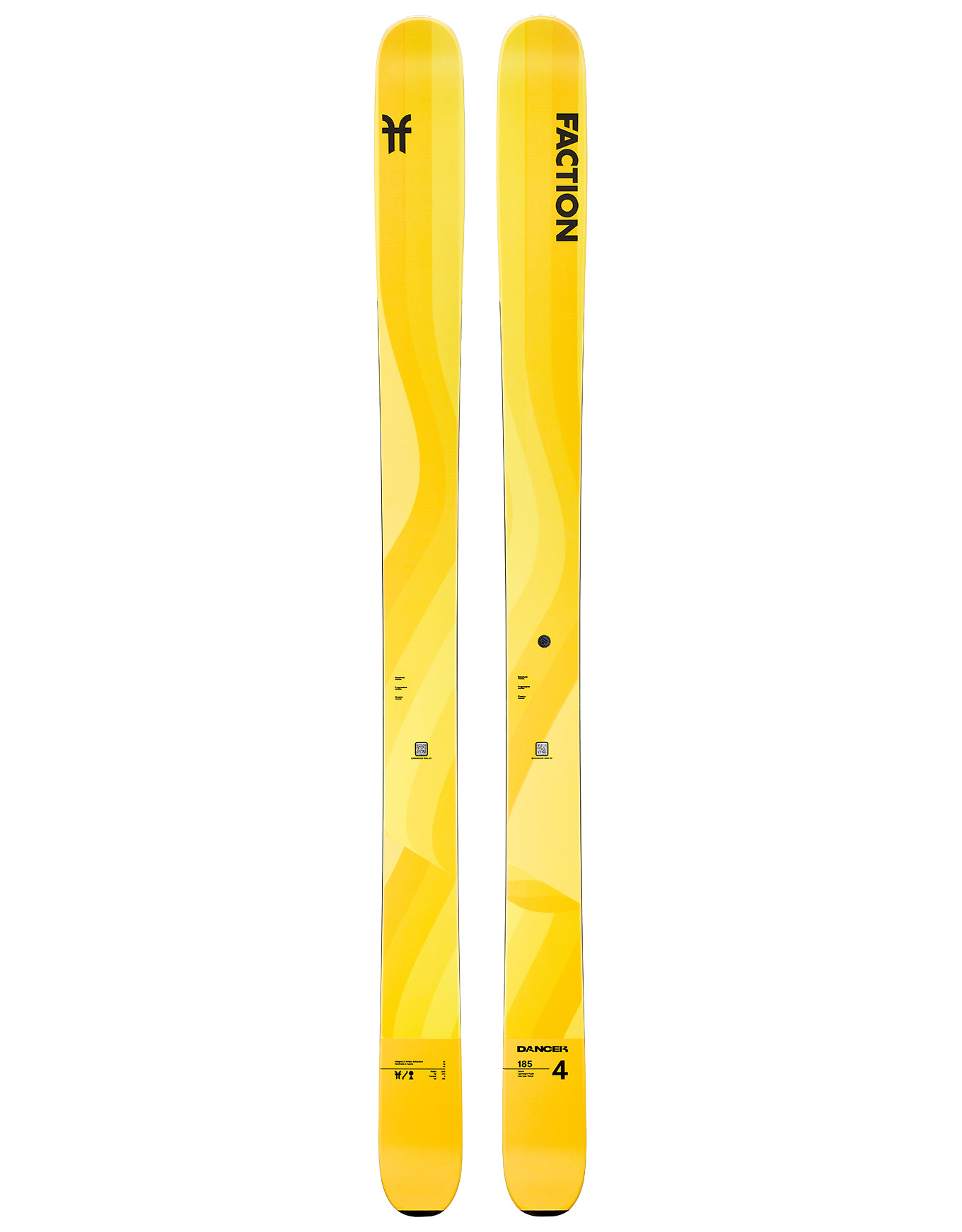 Big-Mountain-Freeride-Ski Dancer 4 2025 aus Holz Größe 185 cm Khaki