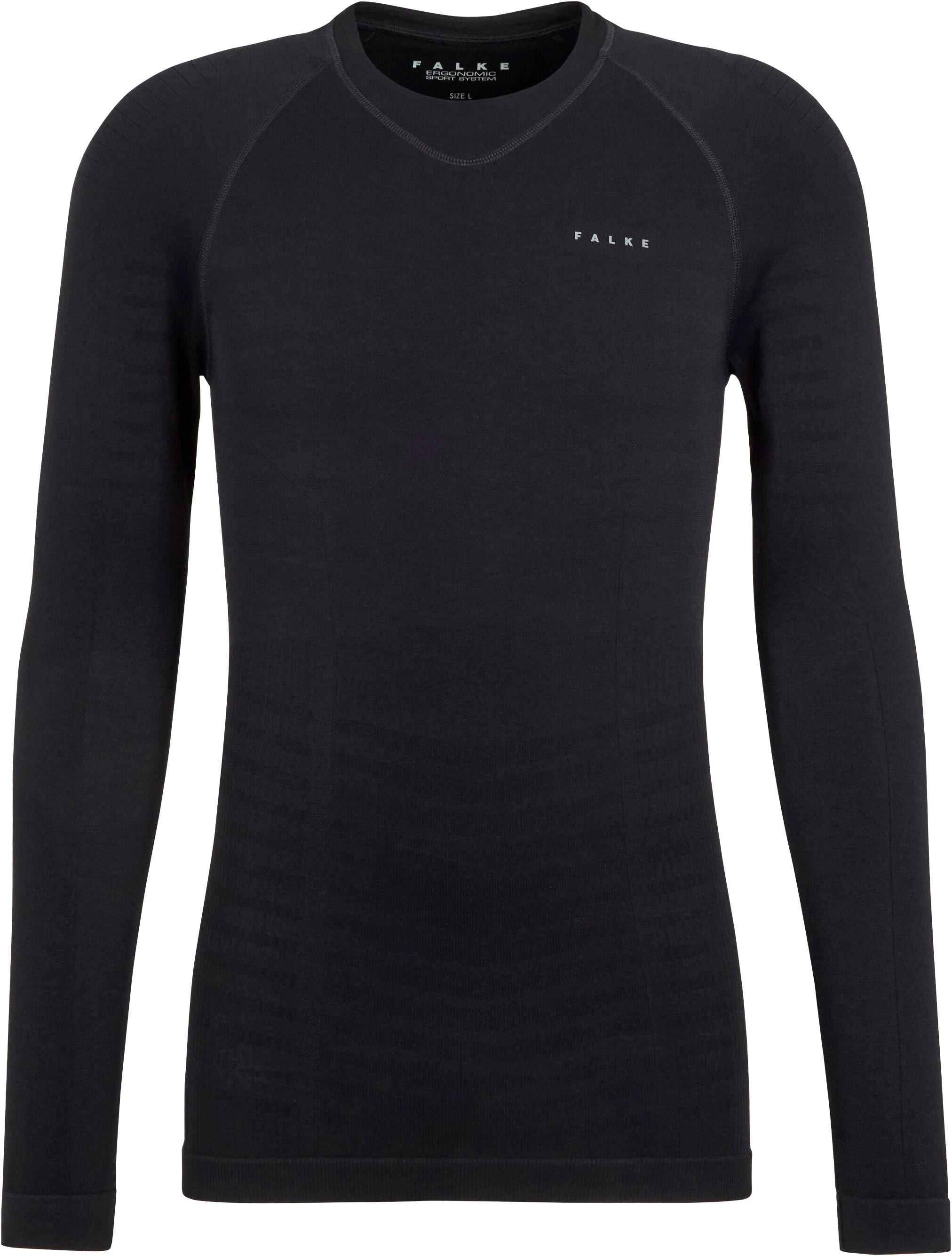 Sous-vêtement technique - Longsleeved Shirt M Black - Taille S - Noir