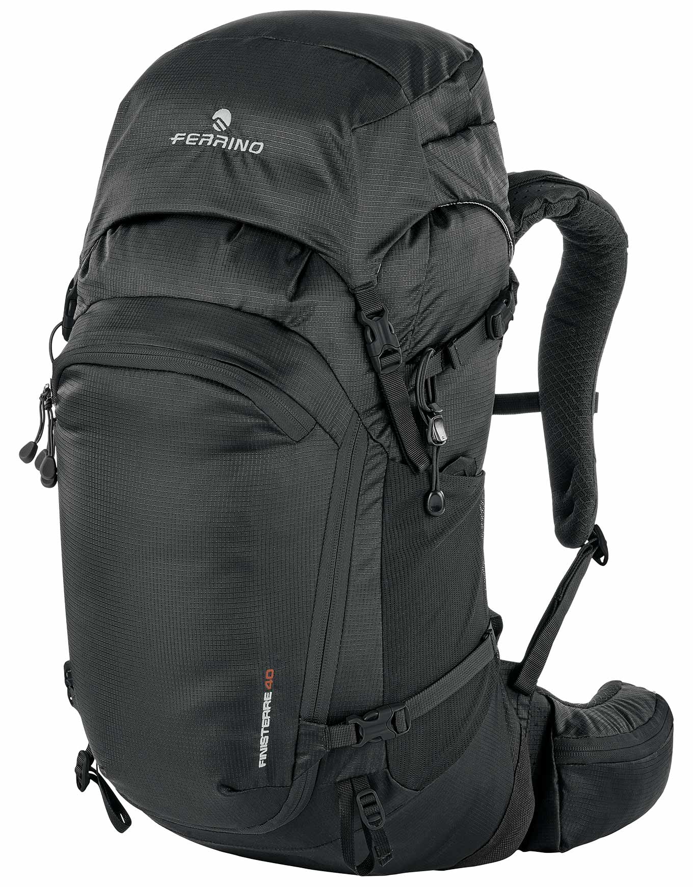 Sac à dos de trekking - Finisterre 40 Black - Noir
