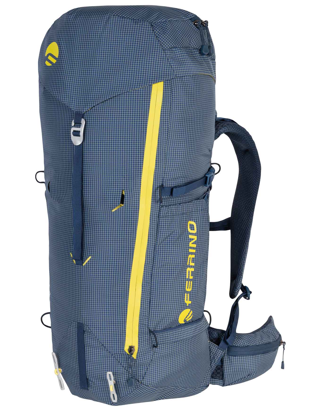 Grand sac à dos d'alpinisme - Summit 48+5 Blue en Nylon - Bleu
