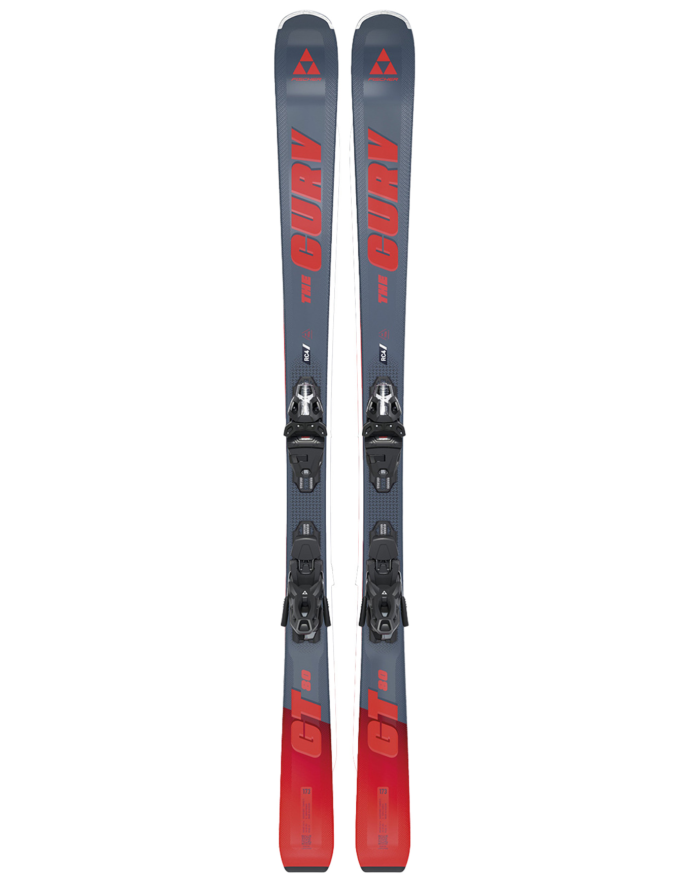 Ski Set inkl. Bdg. Pistenski The Curv GT 80 TPR + RSW 11 Pr 2026 Größe 159 cm Rot