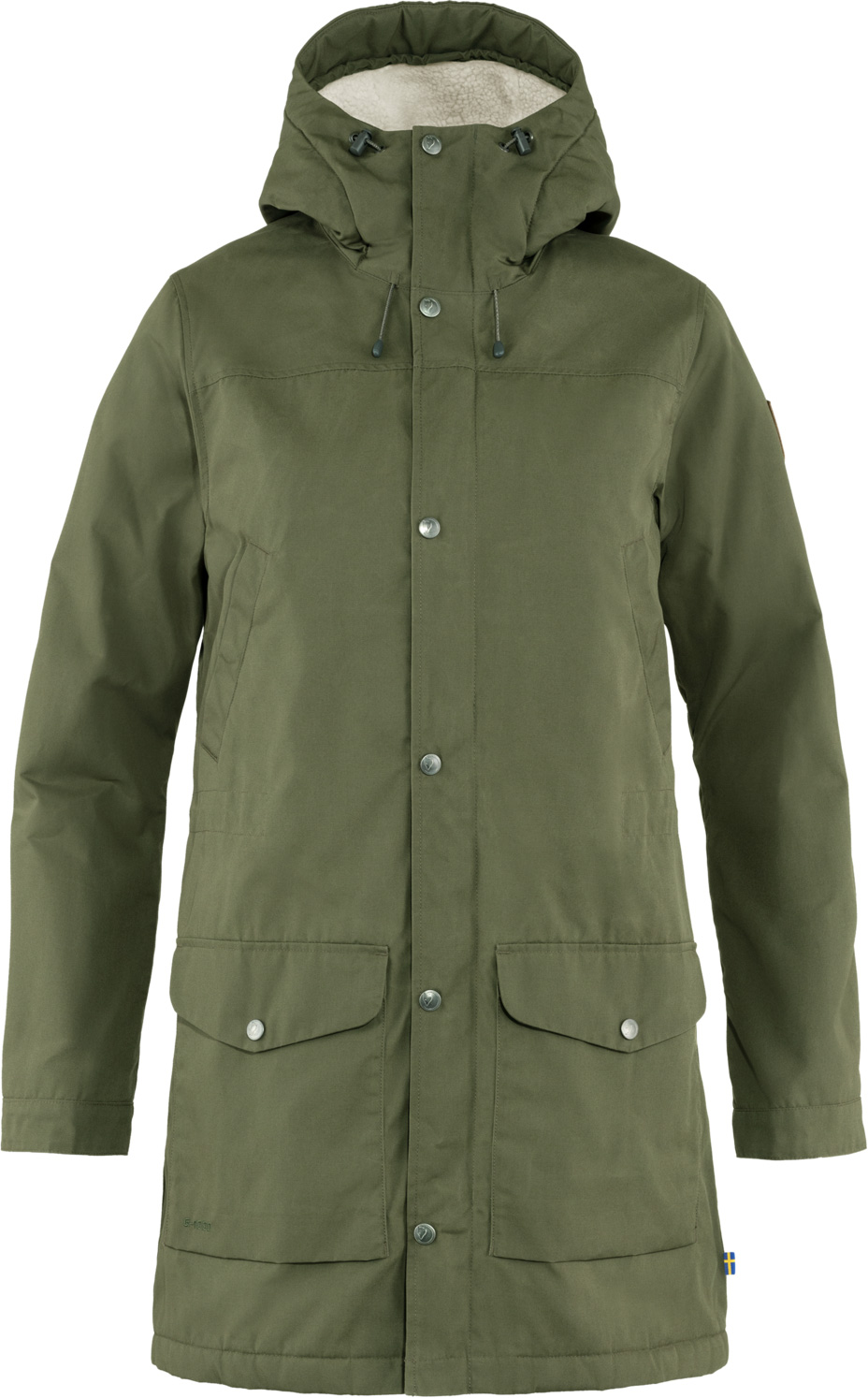 Parka doublée polaire - Greenland Winter Parka W Laurel Green - Taille XS - Kaki