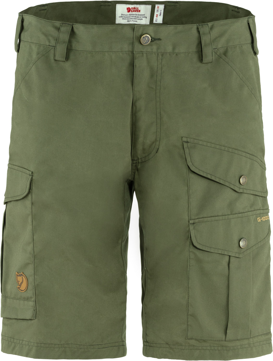 Short de randonnée robuste - Barents Pro Shorts M Laurel Green - Taille L - Kaki