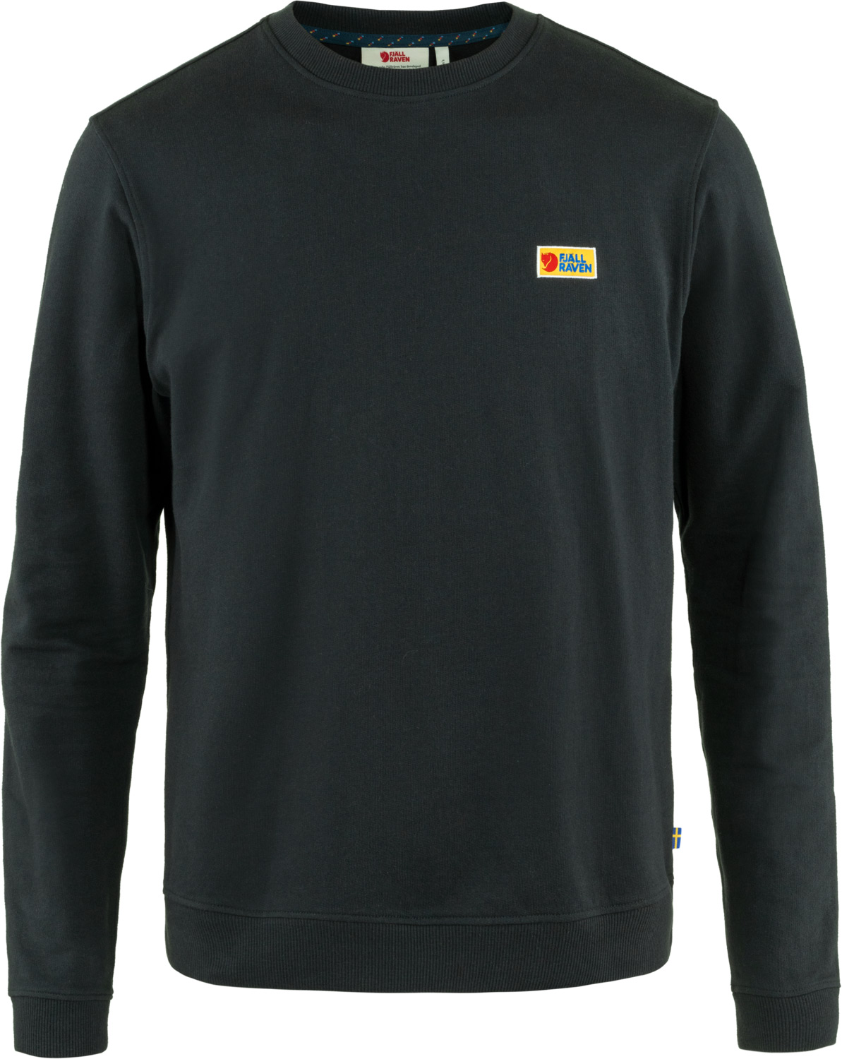 Sweat en coton organique - Vardag Sweater M Black en Coton - Taille M - Noir