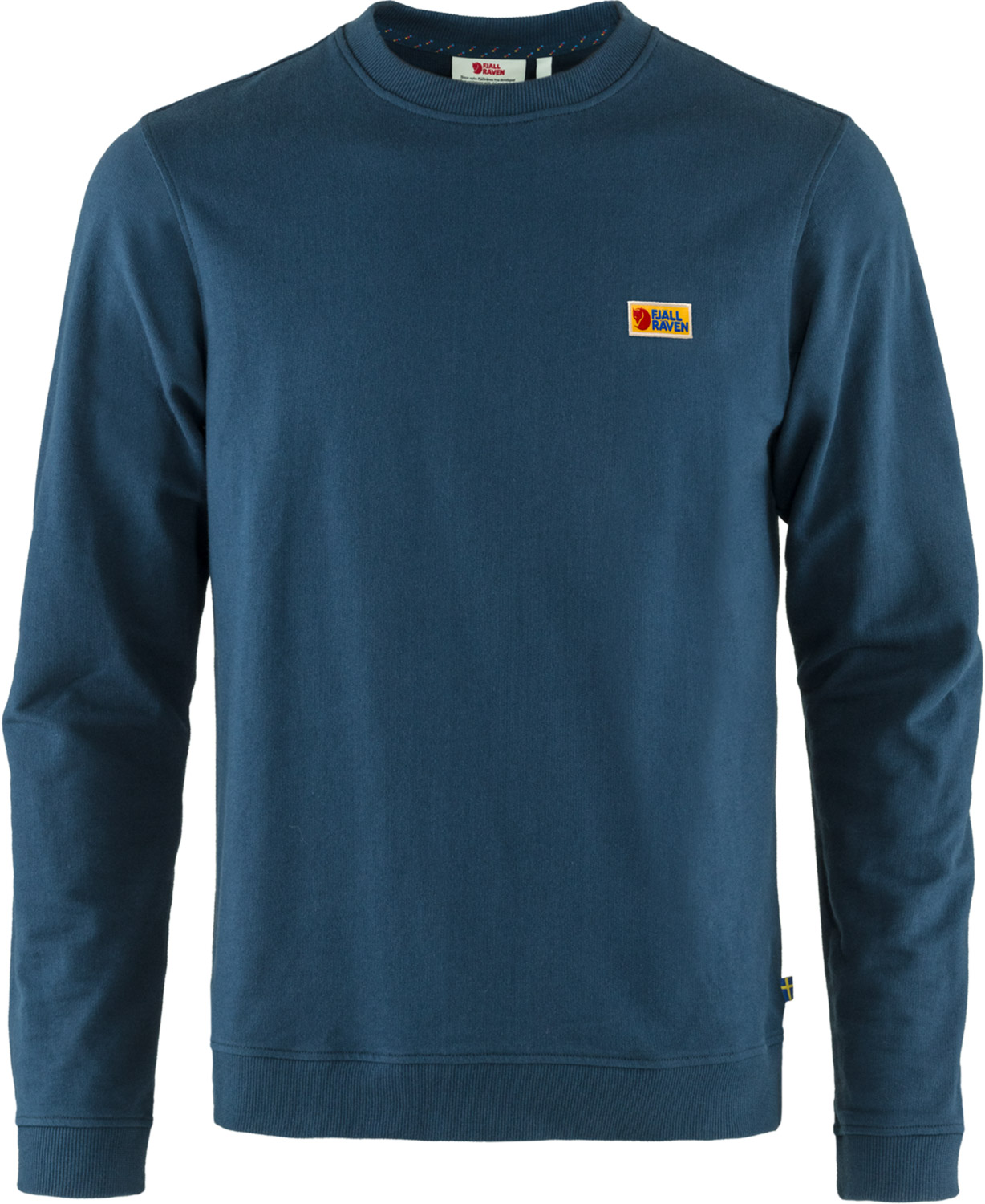 Sweat en coton organique - Vardag Sweater M Storm en Coton - Taille L - Bleu