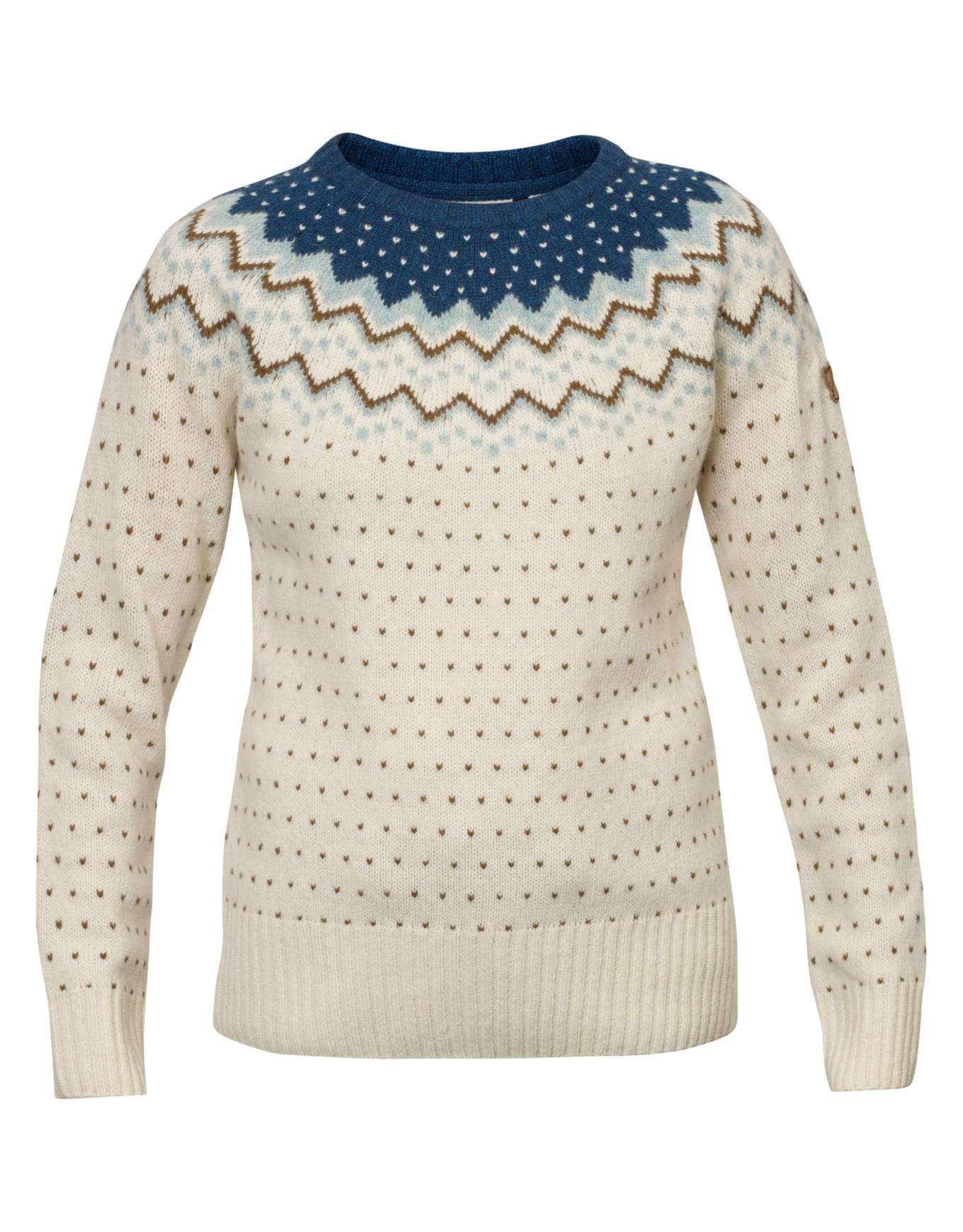 Pull en laine - Övik Knit Sweater W Glacier Green en Laine - Taille S - Vert