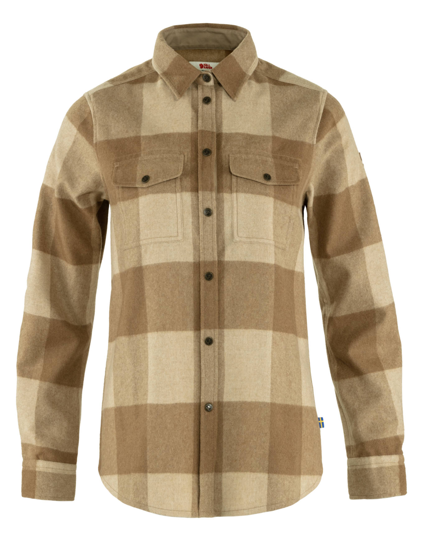Chemise épaisse - Canada Shirt W Buckwheat Brown Light Beige - Taille S - Marron