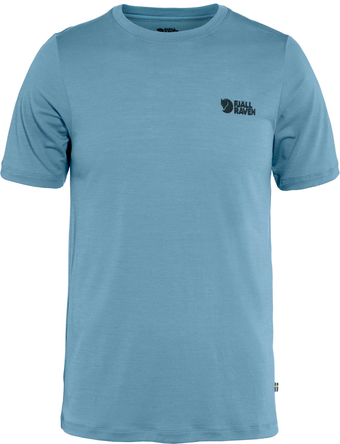 T-shirt en laine de mérinos - Abisko Wool Logo SS M Dawn Blue en Laine - Taille S - Bleu