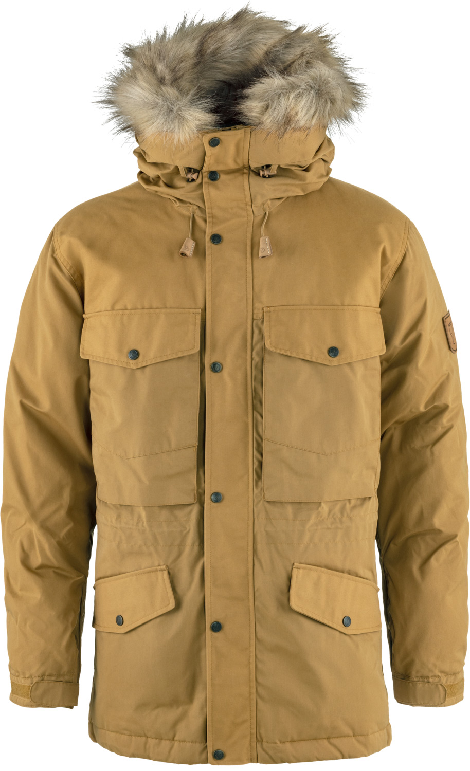 Parka en duvet d'oie et G-1000® Eco - Singi Down Jacket M Buckwheat Brown - Taille S - Marron