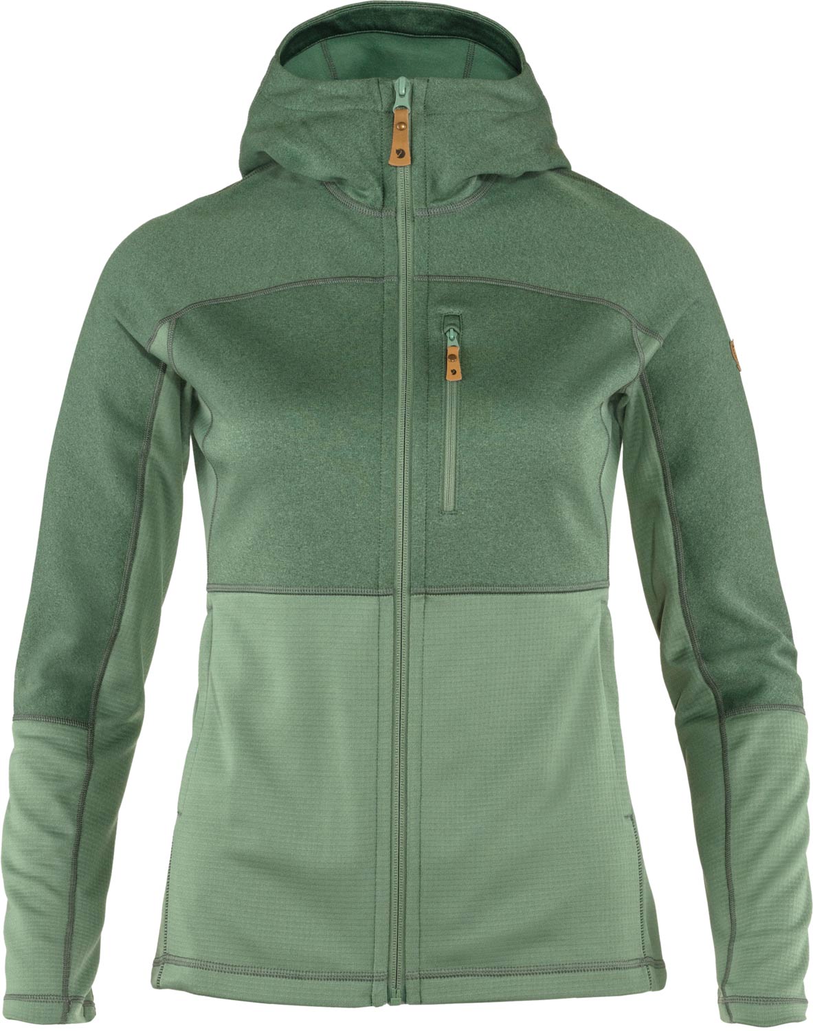 Polaire de randonnée - Abisko Trail Fleece W Patina Green - Taille XS - Vert