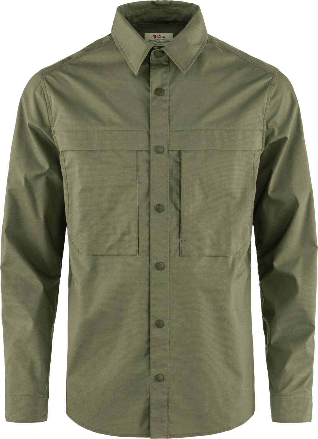 Chemise stretch - Abisko Trail Shirt LS M Green - Taille XL - Kaki