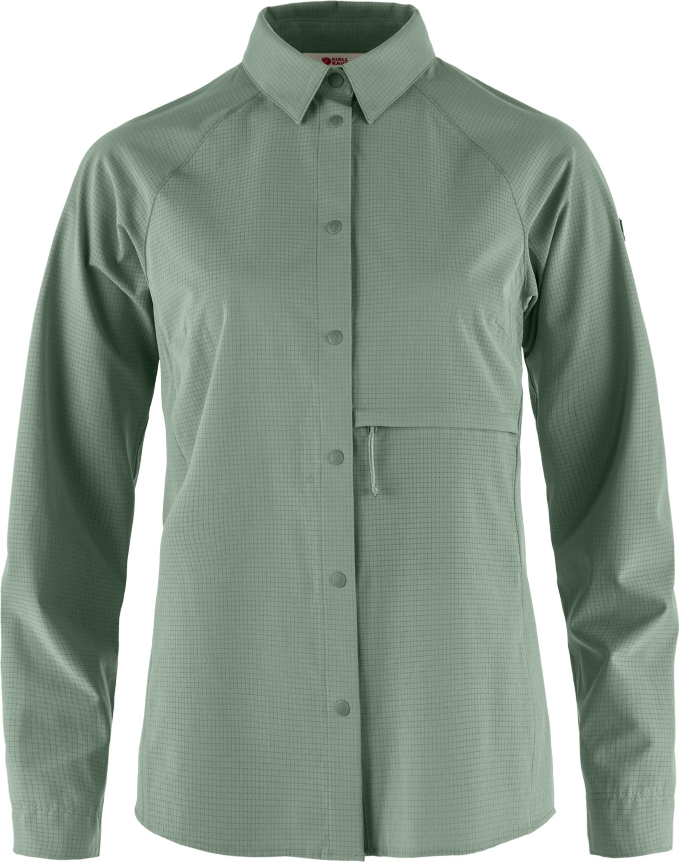Chemise stretch - Abisko Trekking Shirt W Patina Green - Taille S - Vert