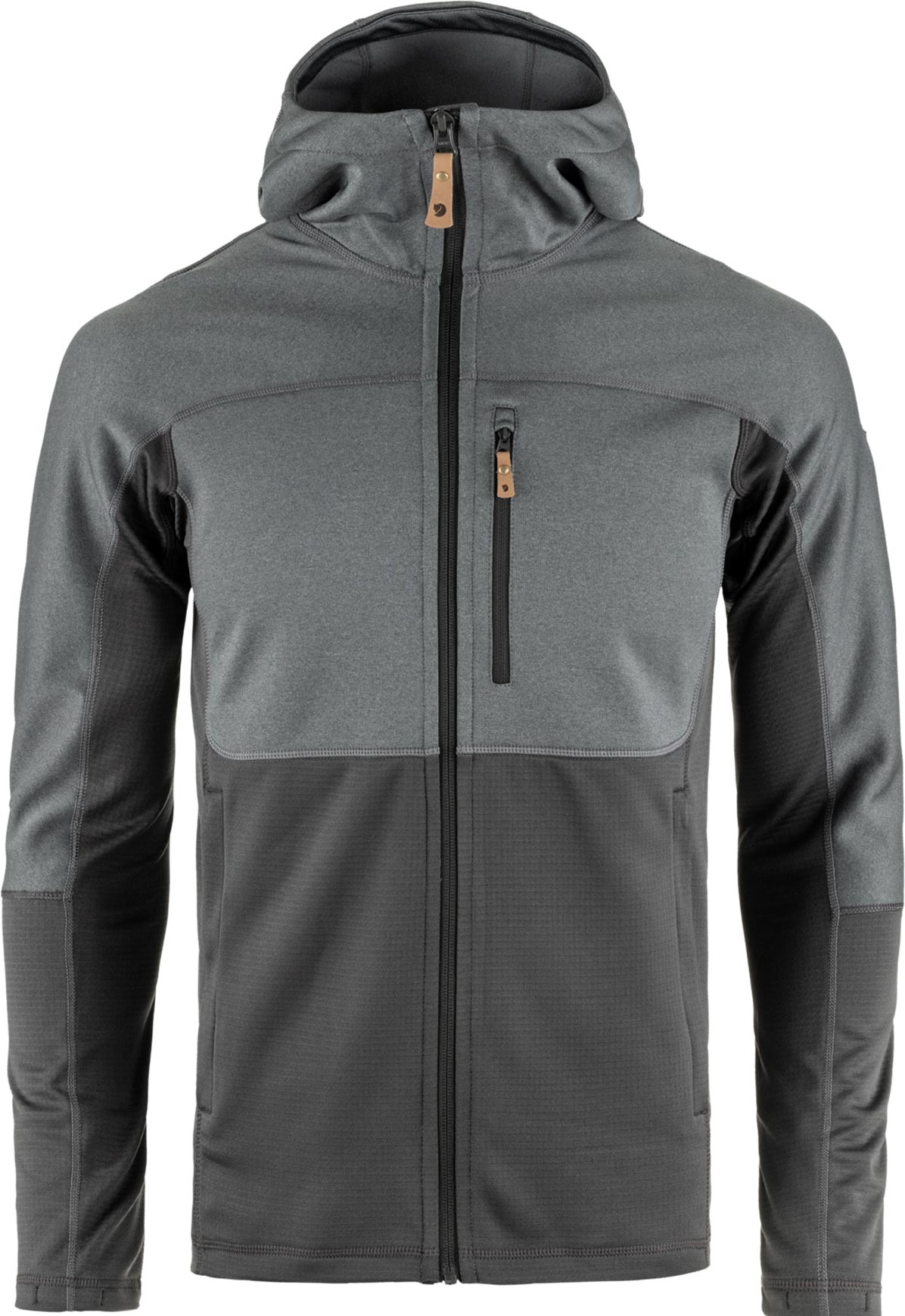 Polaire de randonnée - Abisko Trail Fleece M Iron Grey Grey - Taille XL - Gris