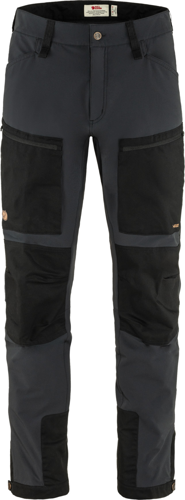 Pantalon de randonnée - Keb Agile Trousers M Black Black - Taille S/M - Noir
