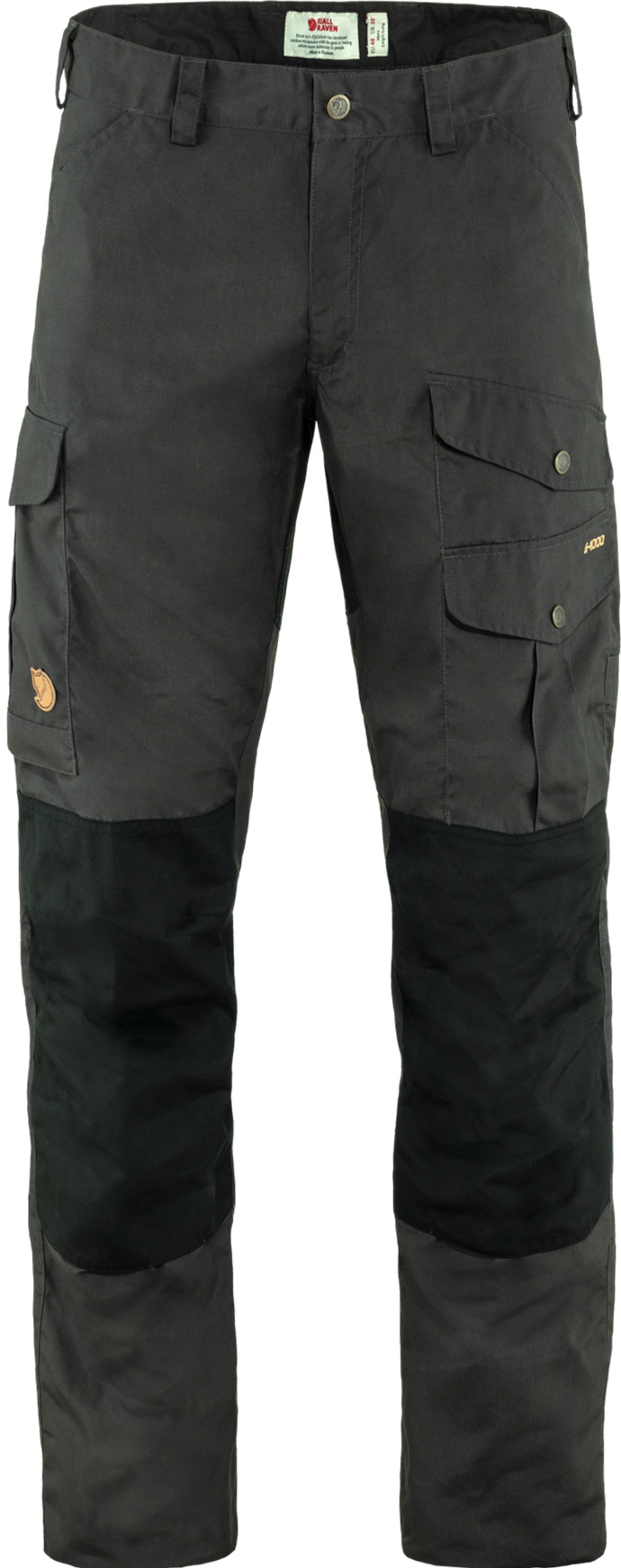 Pantalon de randonnée robuste - Barents Pro Trousers M Dark Grey Black - Taille S/M - Gris