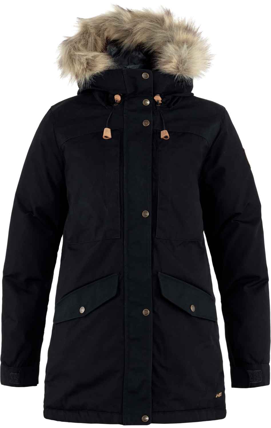 Parka en duvet d'oie et G-1000® - Singi Down Jacket W Black - Taille L - Noir