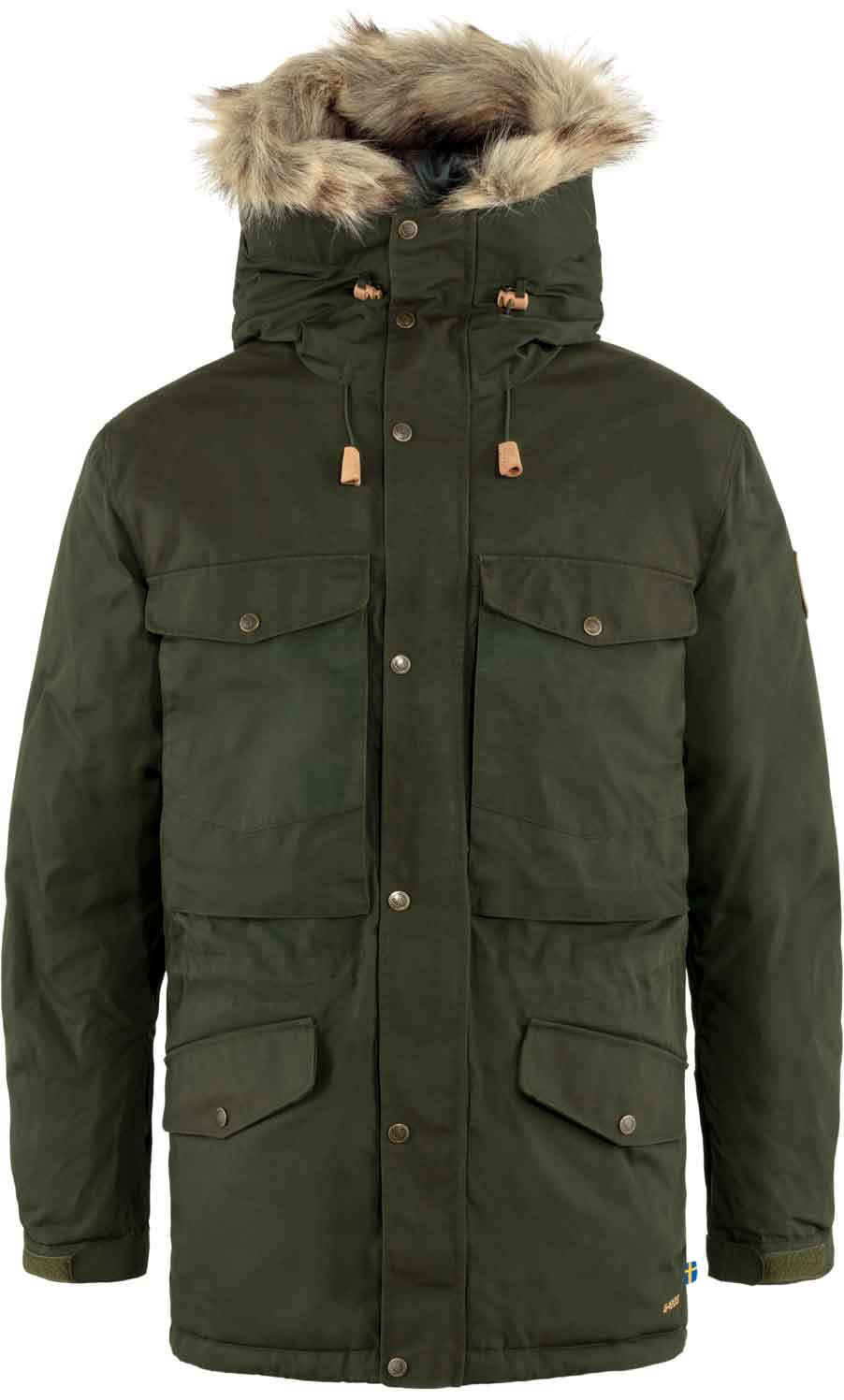 Parka en duvet d'oie et G-1000® Eco - Singi Down Jacket M Deep Forest - Taille M - Vert