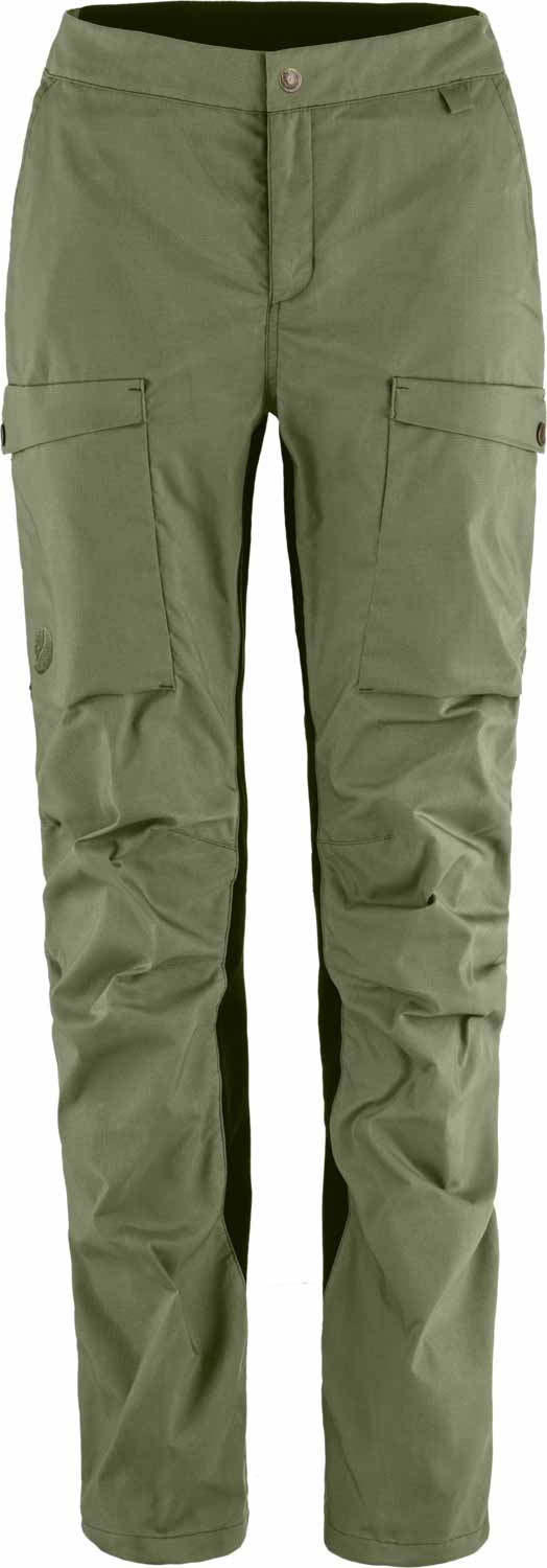 Pantalon de randonnée - Abisko Hybrid Trail Trousers W Laurel Green - Taille S - Vert