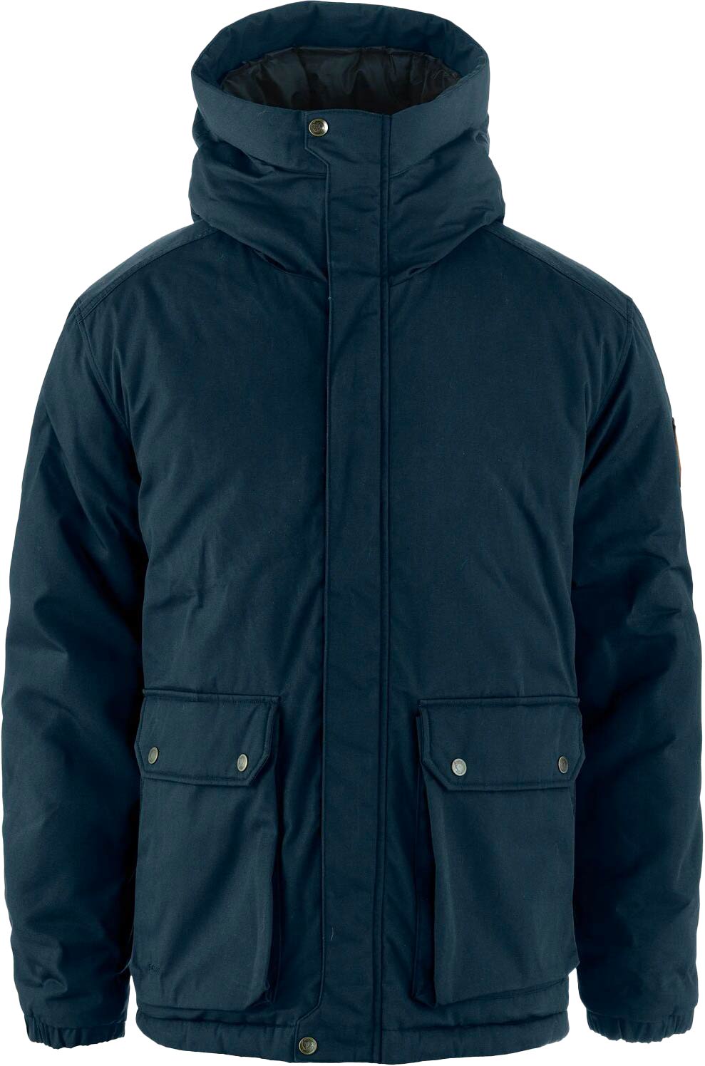Blouson chaud et durable - Övik Padded Jacket M Dark Navy en Coton - Taille XL