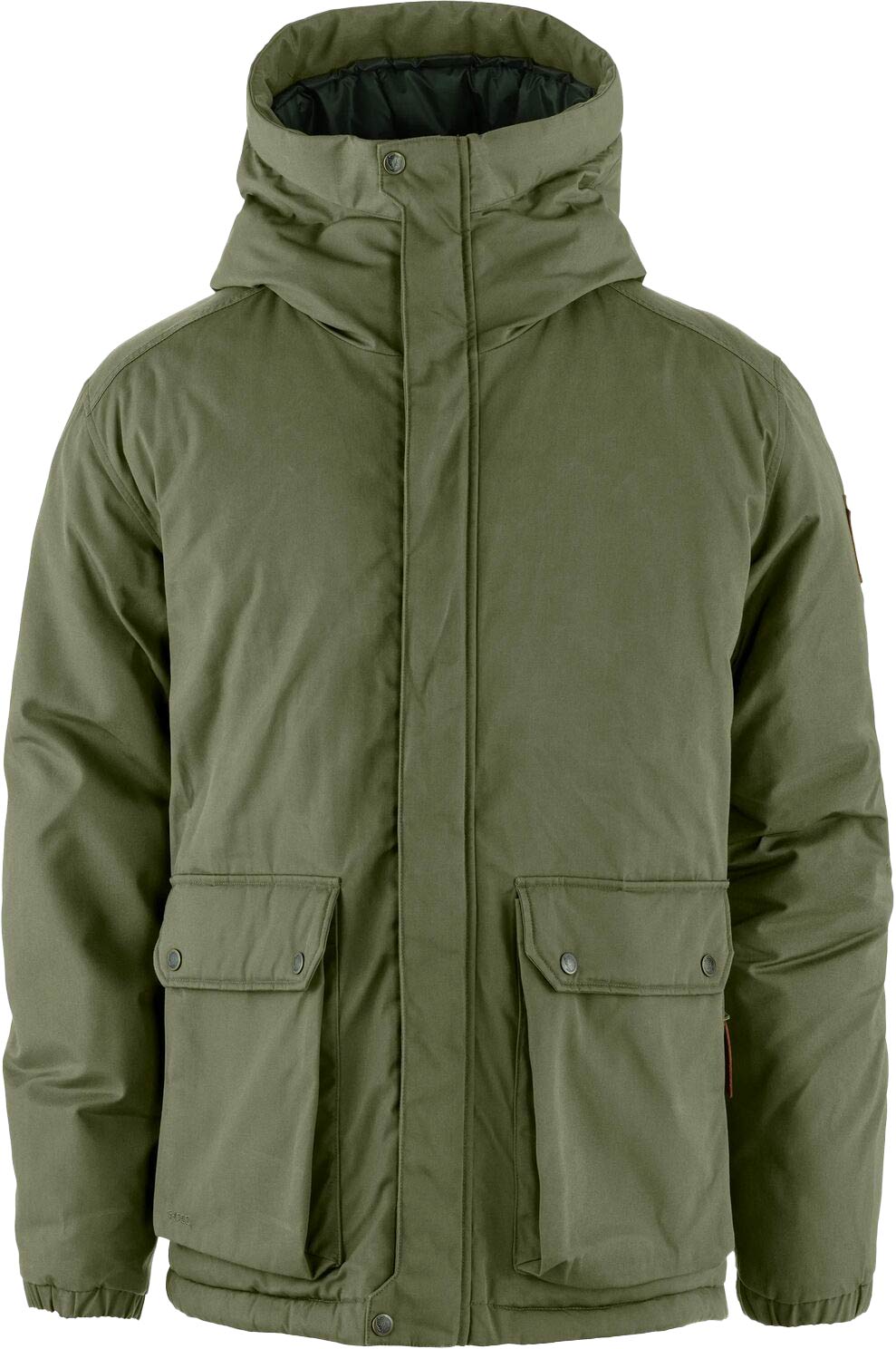 Blouson chaud et durable - Övik Padded Jacket M Laurel Green en Coton - Taille XL - Vert