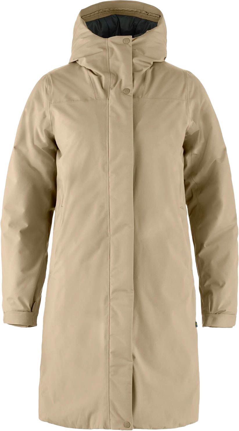 Parka chaude et imperméable - HC Hydratic Padded Parka W Fossil - Taille S - Beige