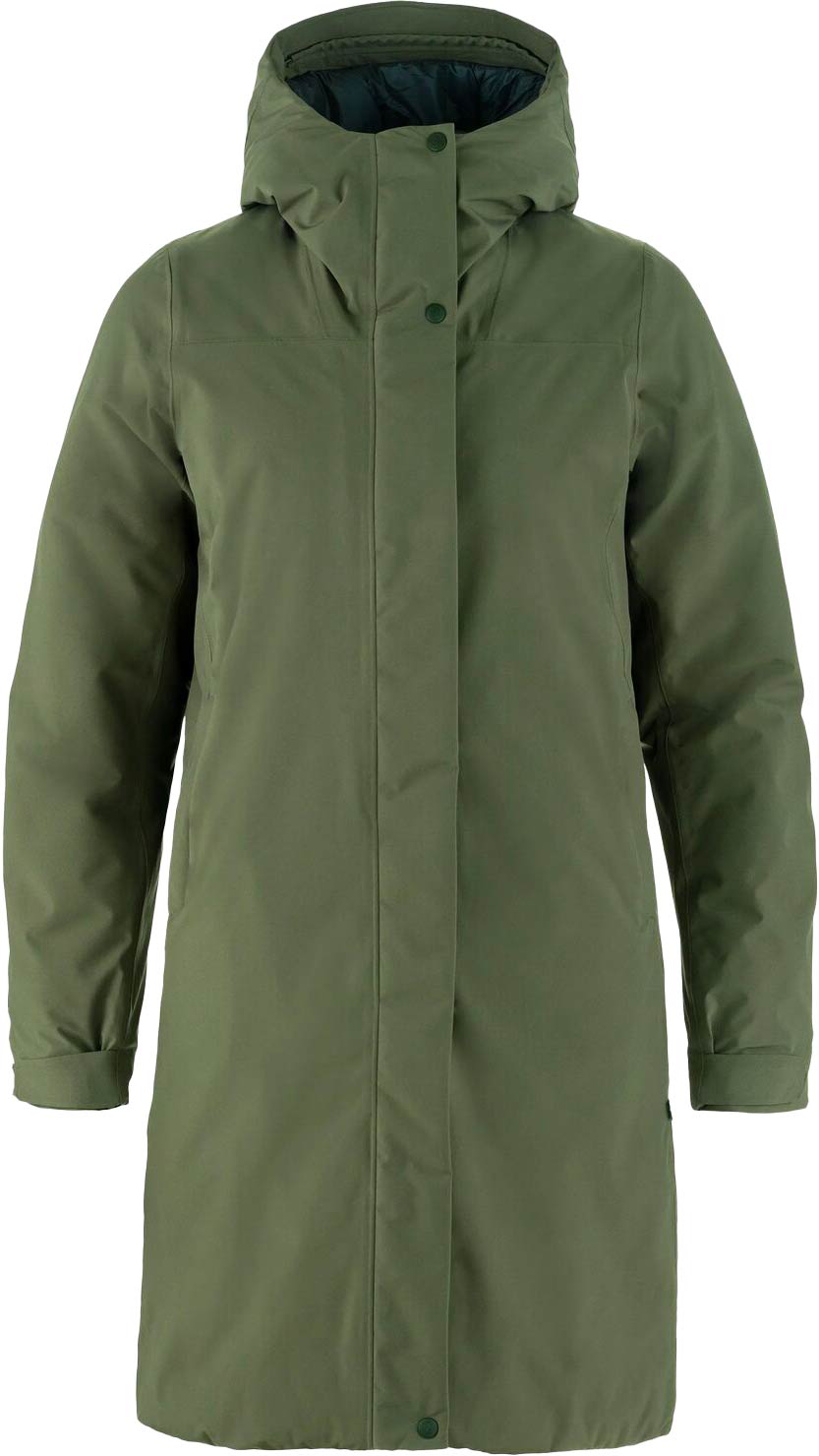 Parka chaude et imperméable - HC Hydratic Padded Parka W Laurel Green - Taille M - Vert