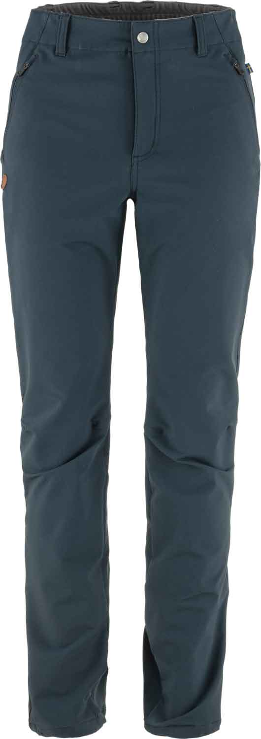 Pantalon de trekking polyvalent - Abisko Winter Stretch Trousers W Dark Navy - Taille 34 EU