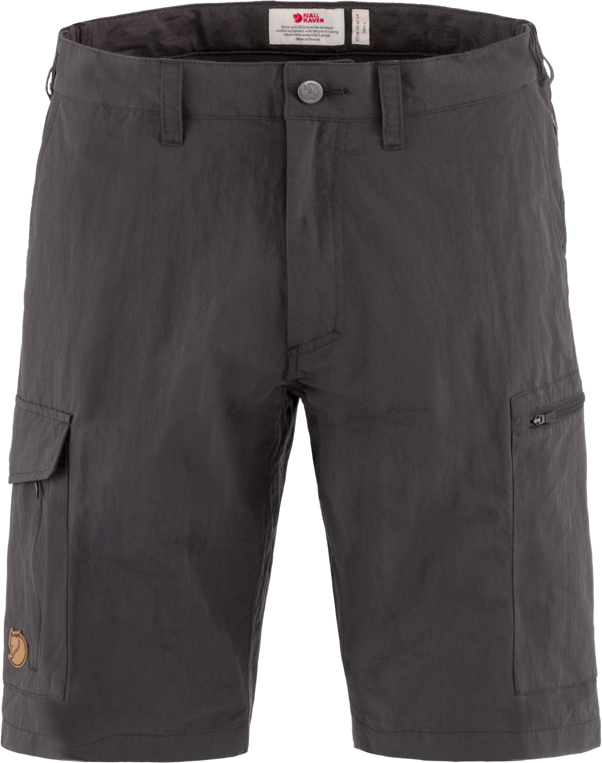 Short léger et aéré pour randonnée - Travellers MT Shorts M Dark Grey en Coton - Taille XS/S - Gris