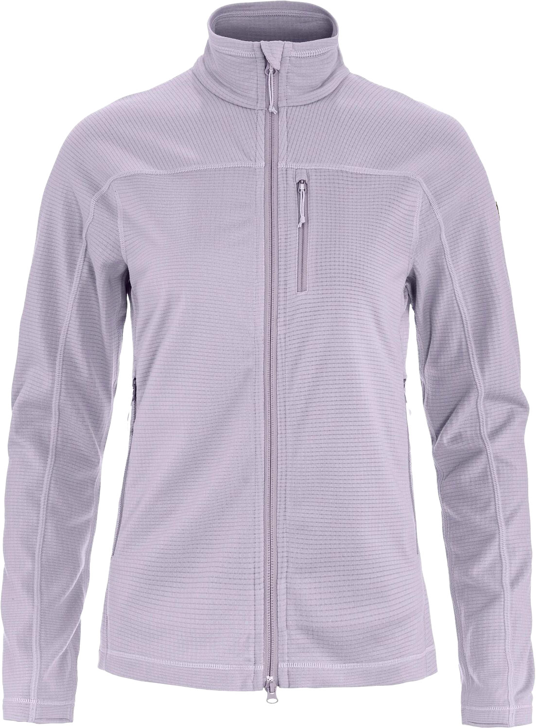 Polaire zippée en polyester recyclé - Abisko Lite Fleece Jacket W Lavender Mist - Taille M - Violet