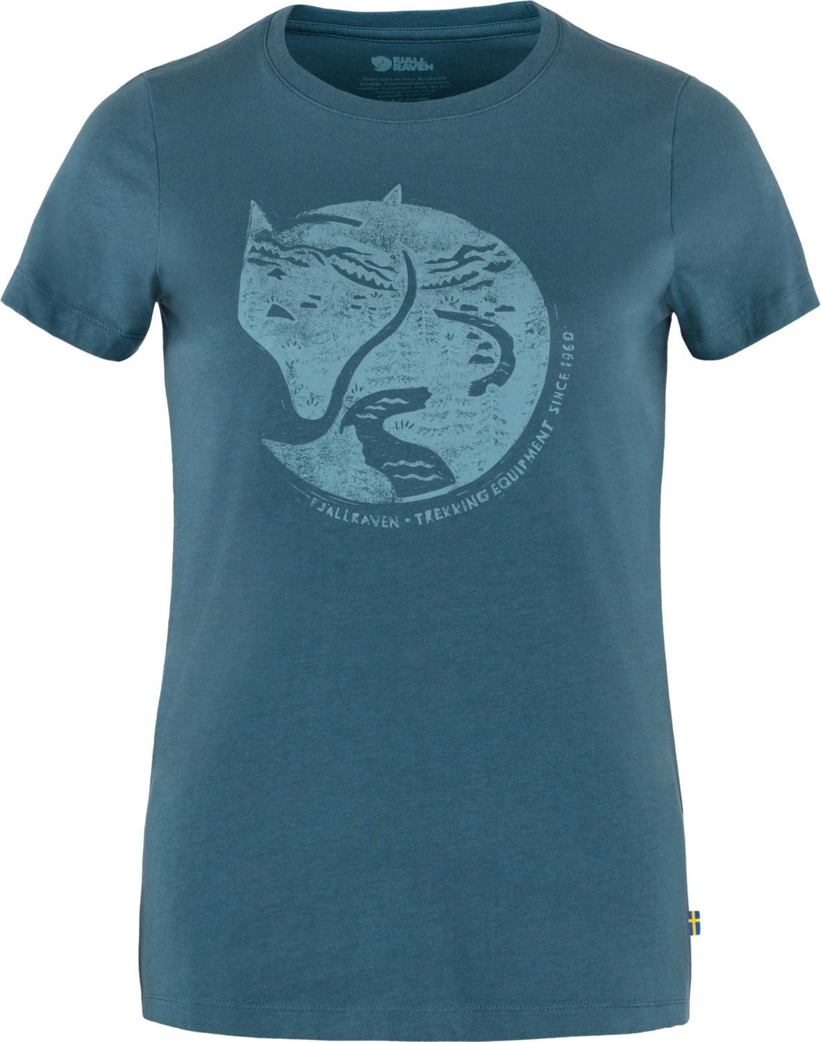 Fjall Raven - Urbanes T-Shirt aus Bio-Baumwolle mit kurzen ärmeln &ndash; Damen