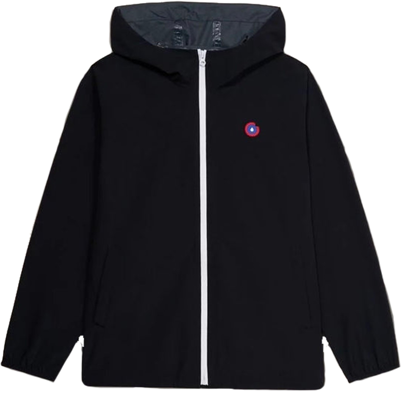 Veste courte imperméable et coupe-vent - Passy Ombre - Taille S - Noir