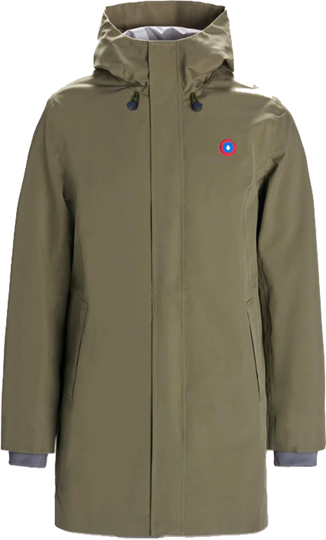 Veste longue et imperméable - Beaubourg Kaki - Taille S