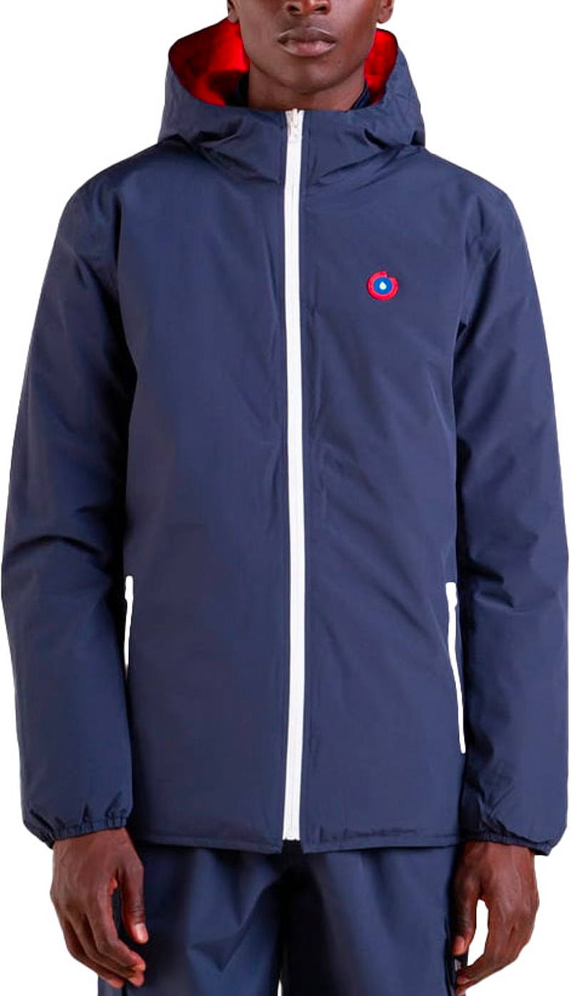 Doudoune réversible - Charonne Indigo Rouge - Taille XS - Navy