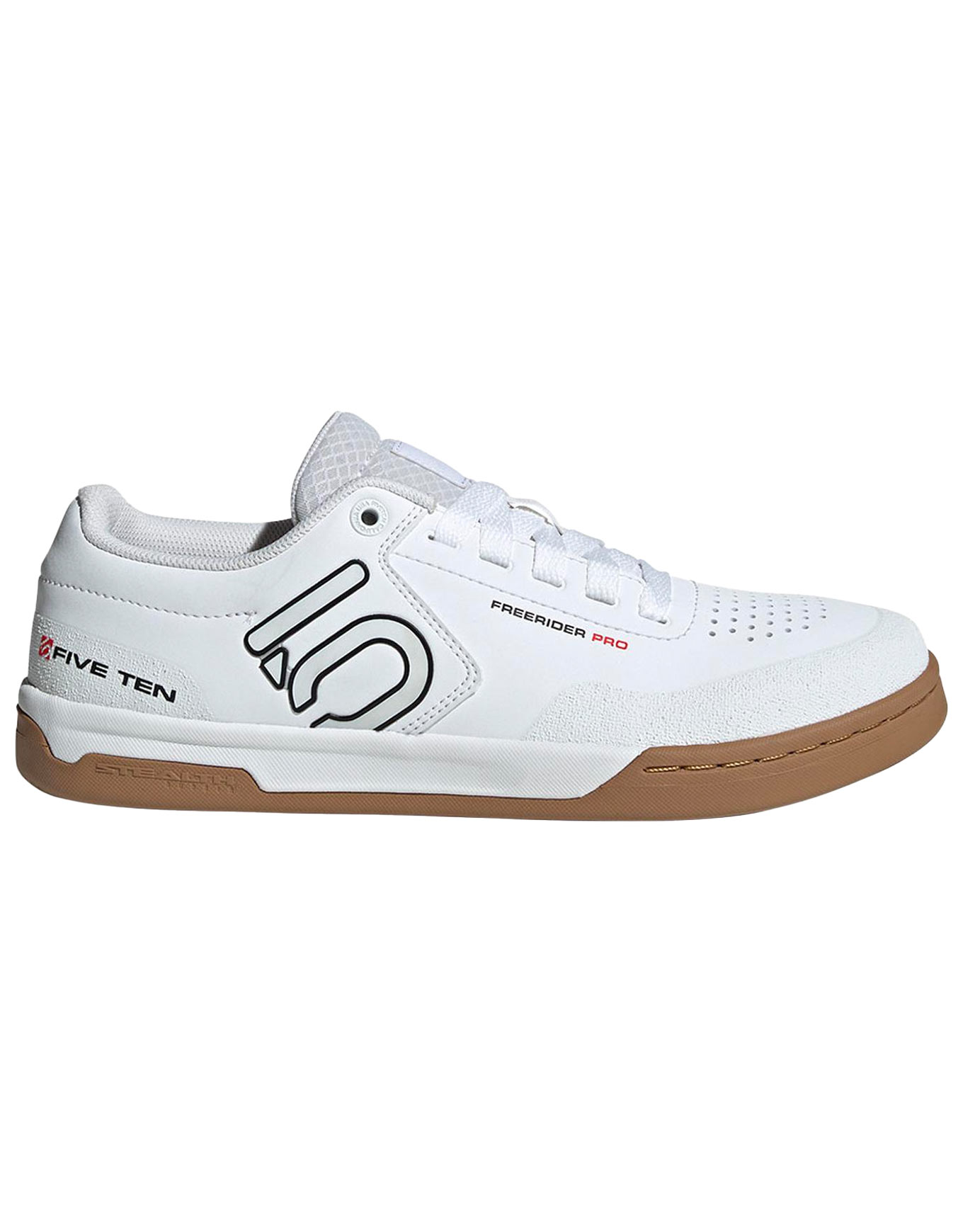 Chaussures de VTT - Freerider Pro White/Black/Red - Taille 42 2/3 - Blanc
