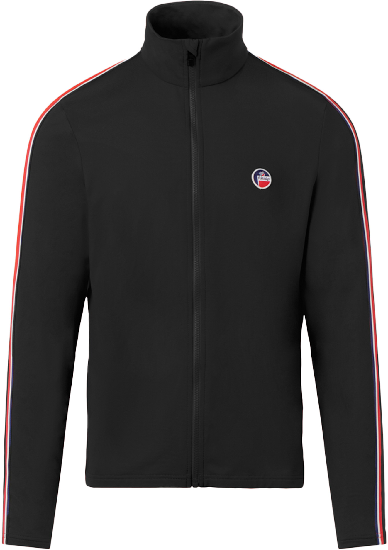 Polaire zippée - Mariozip II Noir/Spicy - Taille S