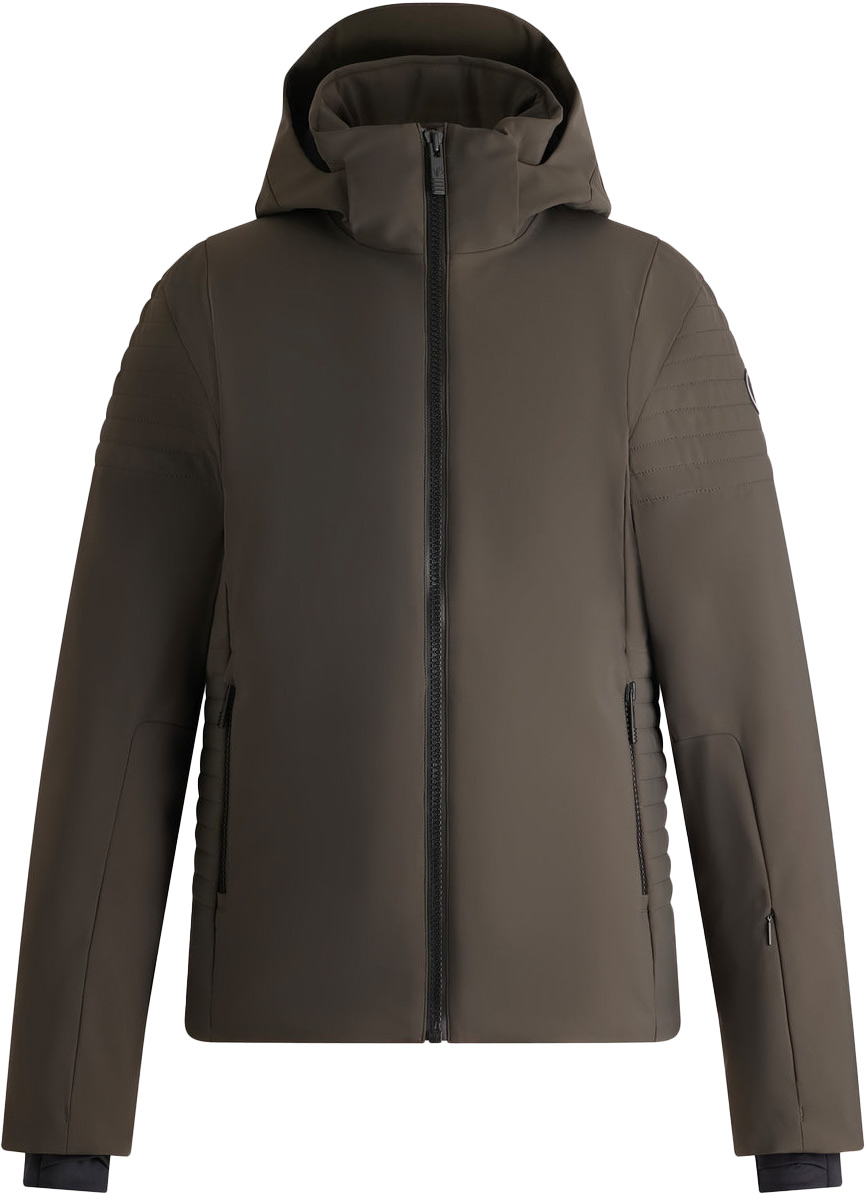 Isolierende Skijacke aus PrimaLoft® Power III Army für Herren Größe 52 FR Braun