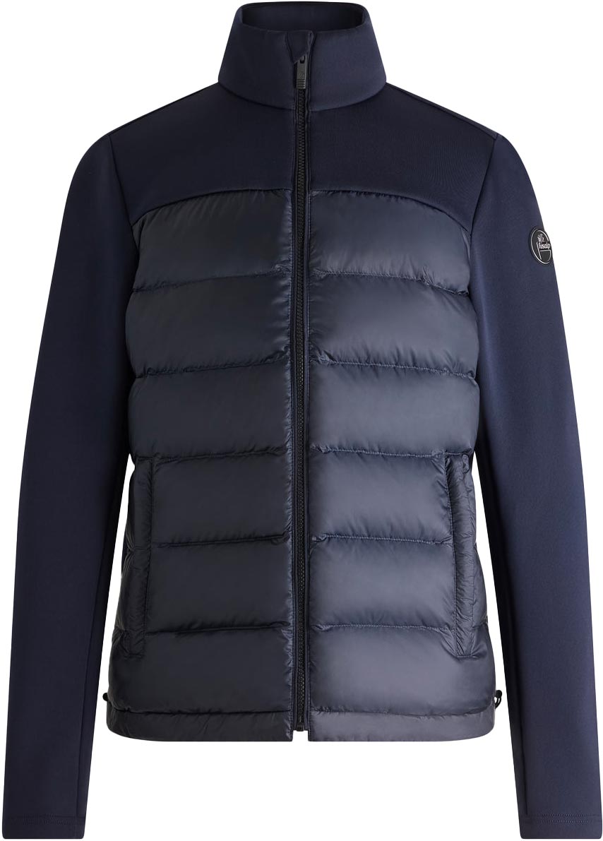 Jacke aus zwei Materialien, wasserabweisend und winddicht Mike Marin für Herren Größe S Navy blau
