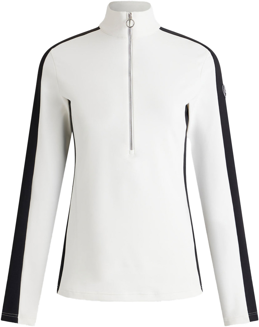 Première couche stretch à col montant - Negam Neige/Noir - Taille M - Beige