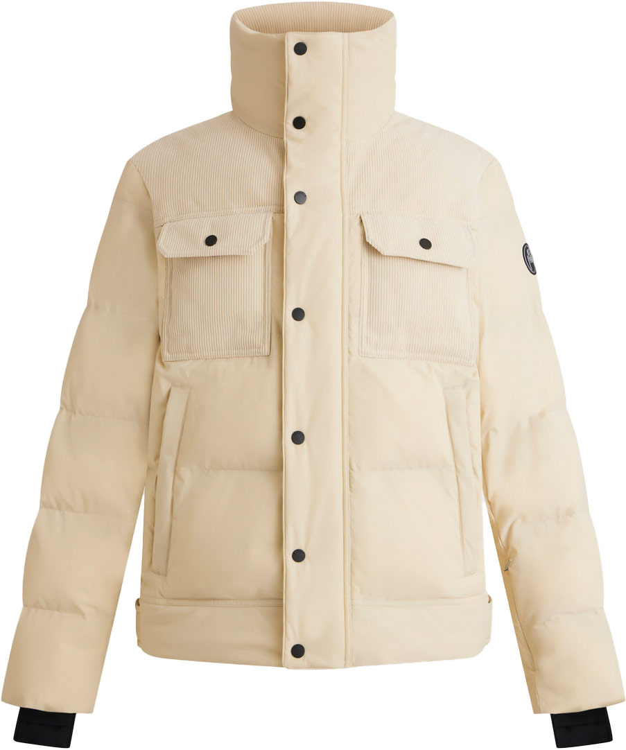Veste de ski isolante bi-matière - Carlo Velvet Desert - Taille 52 - Beige
