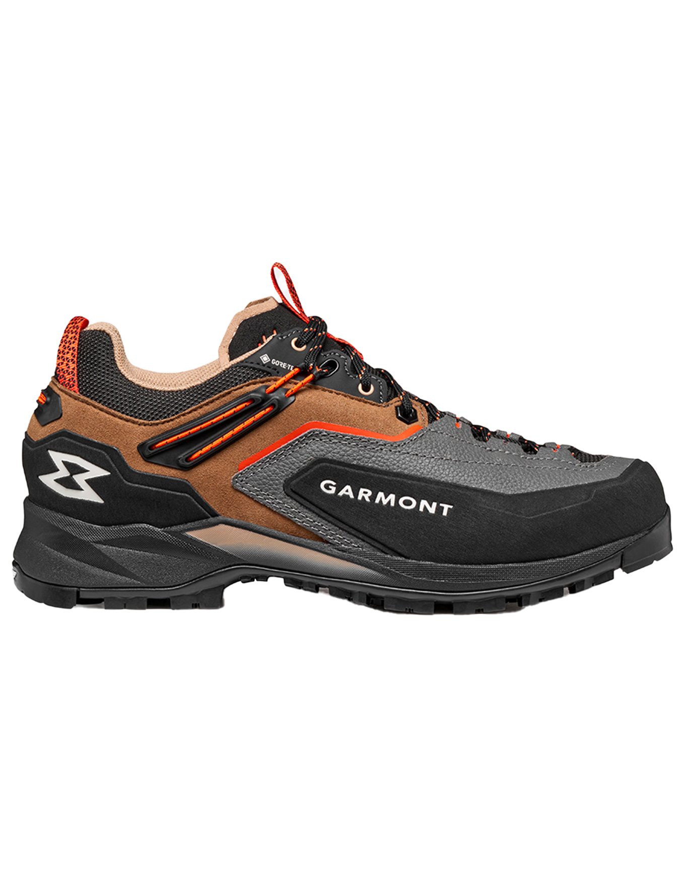 Chaussures de randonnée journée en GORE-TEX® - Akron GTX Dach Brown/Tango Red en Cuir - Taille 42 - Marron