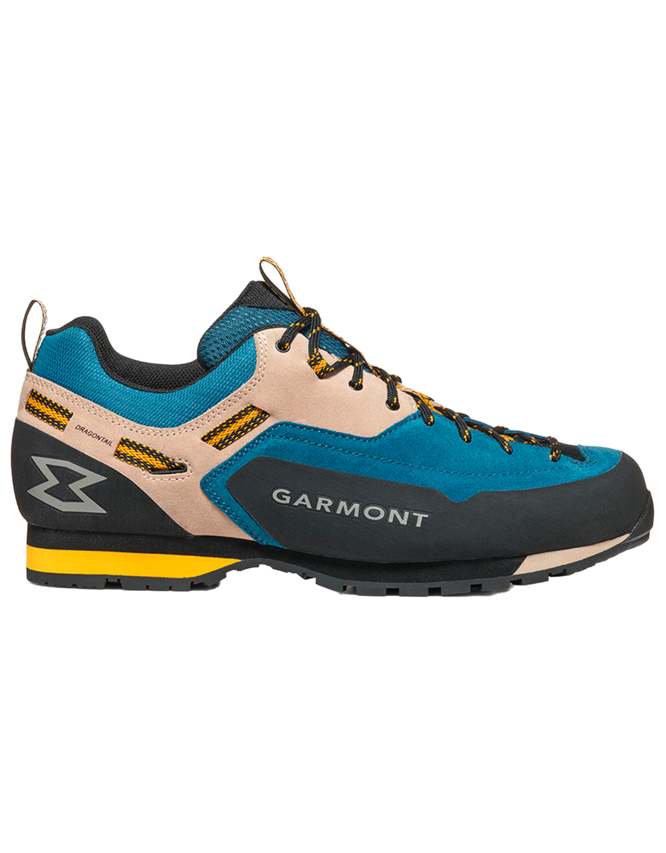 Chaussures d'approche - Dragontail Lt Evo Corsair Blue/ Orange en Cuir - Taille 44,5 - Bleu