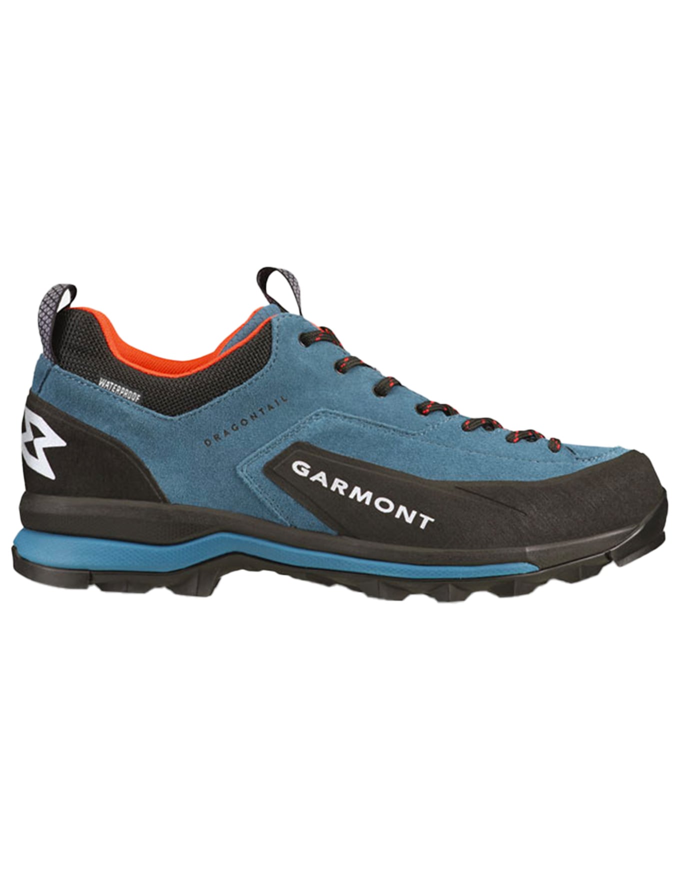 Chaussures de randonnée journée - Dragontail Wp Coral Blue/Fiesta Red en Cuir - Taille 42 - Bleu