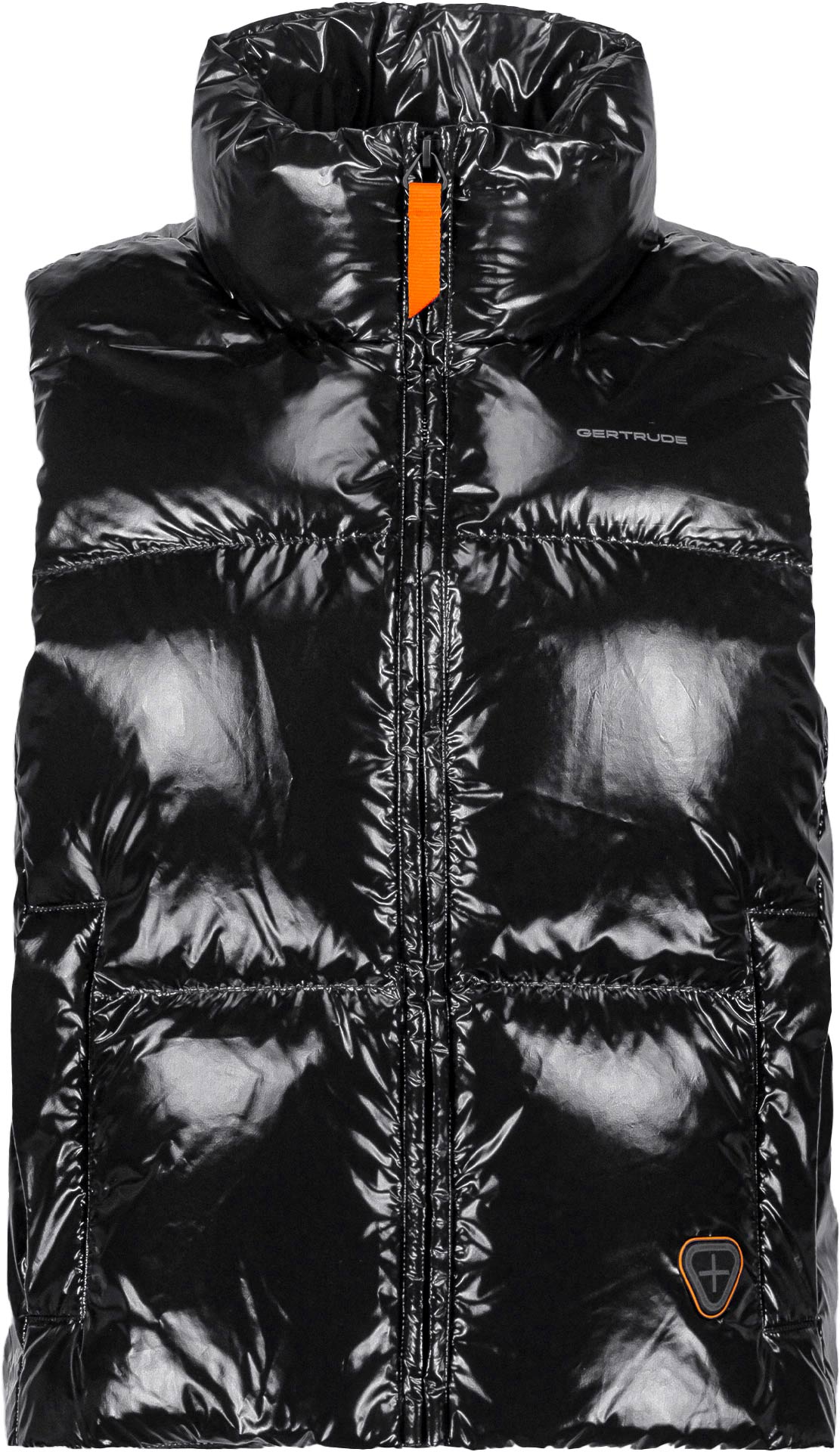 Doudoune brillante sans manches isolante en duvet naturel - Galilee Black - Taille M/L - Noir