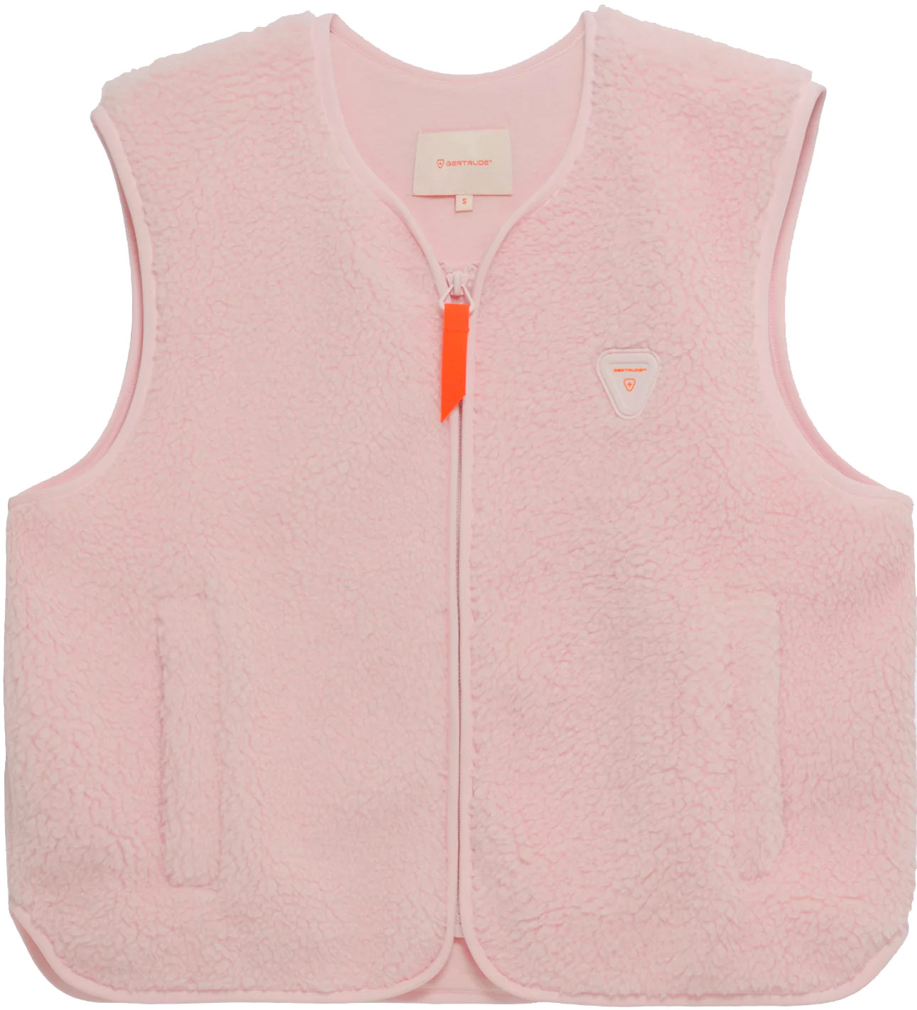 Polaire sans manches confortable - Saki Poudre en Coton - Taille M - Rose