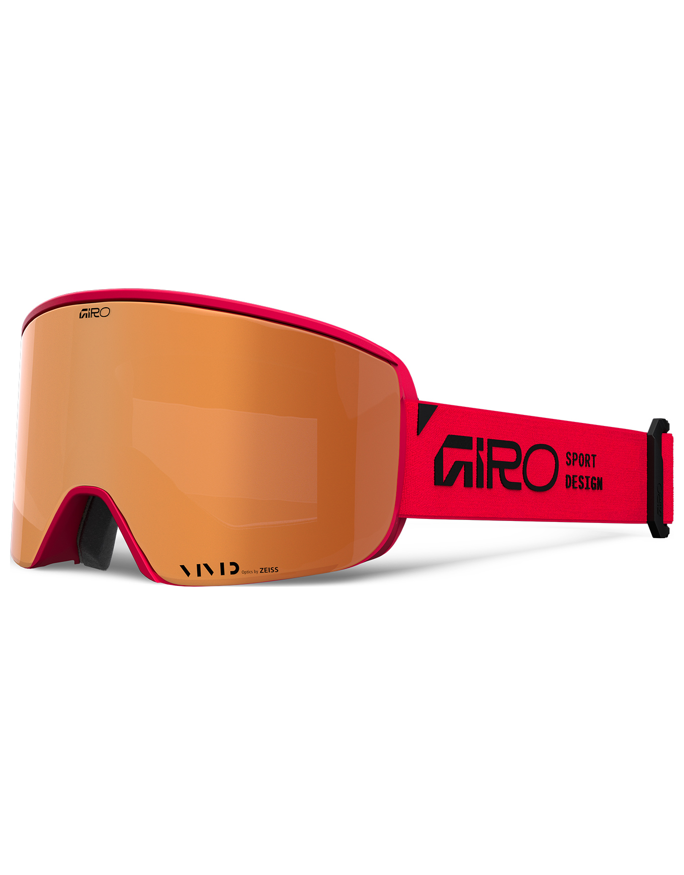 Masque de ski - Axis Red Stacked Vivid Copper/Infrared - Rouge