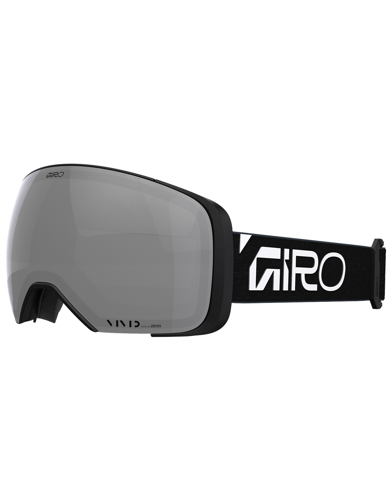 Masque de ski - Comp Black Wordmark Vivid Onyx/Infrared - Noir